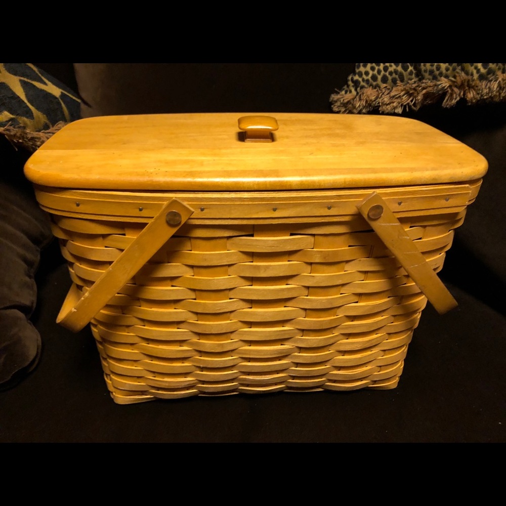 Longaberger Magazine Basket